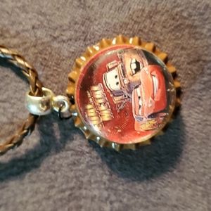 Handmade Disney cars necklace,Necklace, of a kind
